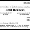 Herbert Emil 1909-1999 Todesanzeige